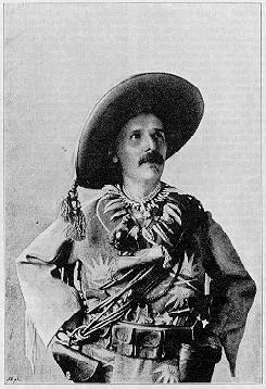 Karl May - Old Shatterhand mit Winnetous Silberbüchse.