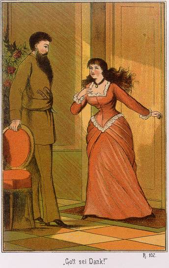 Waldröschen Illustration