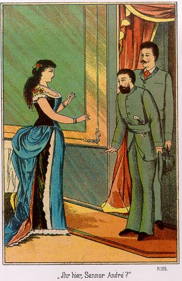 Waldröschen Illustration