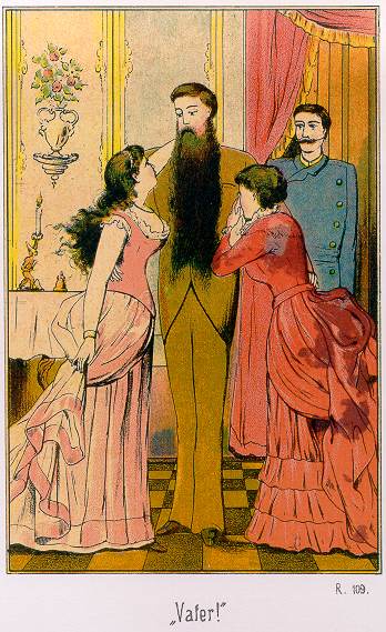 Waldröschen Illustration