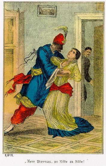 Waldröschen-Illustration