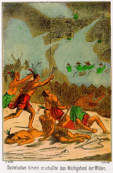 Waldröschen-Illustration