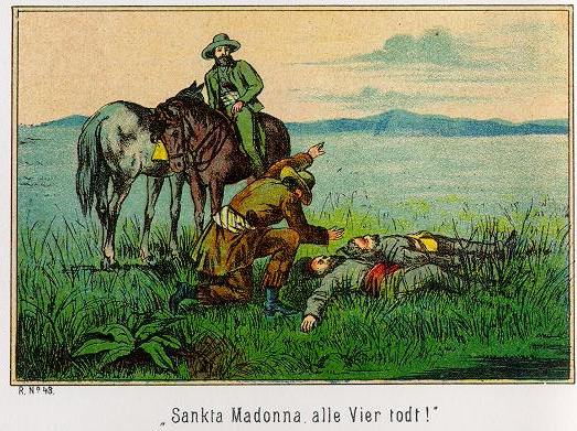 Waldröschen Illustration