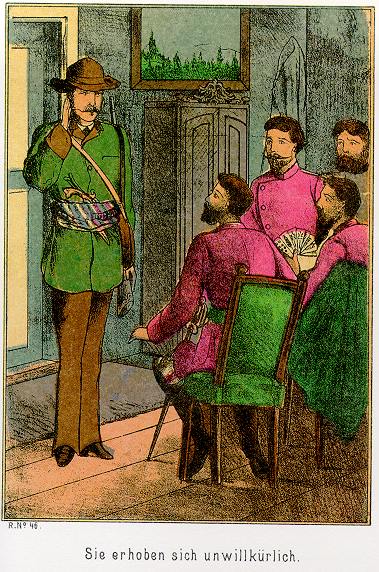 Waldröschen Illustration