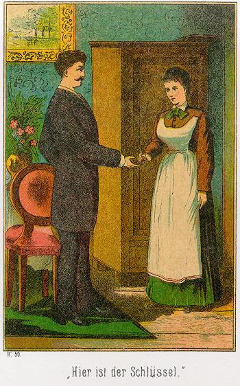 Waldröschen Illustration