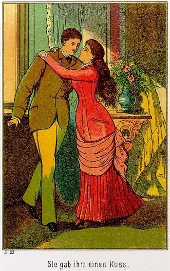 Waldröschen Illustration