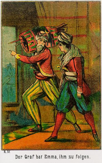 Waldröschen Illustration