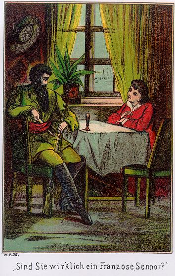 Waldröschen Illustration