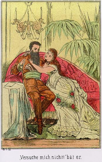 Waldröschen Illustration