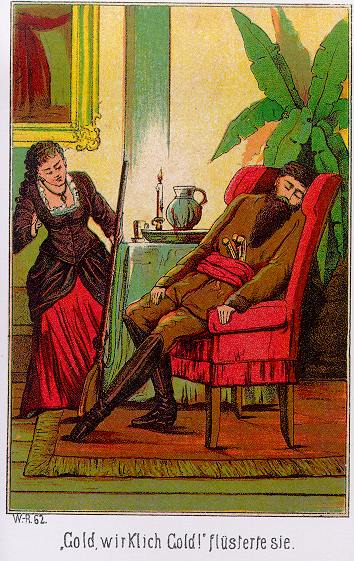 Waldröschen Illustration