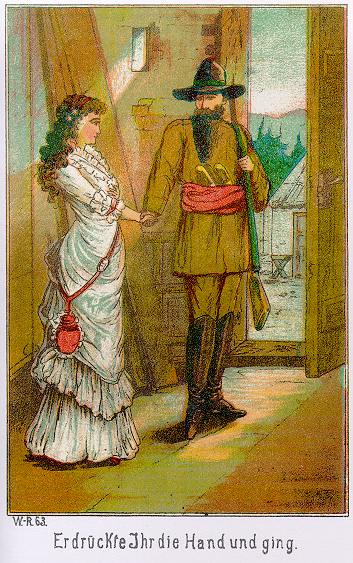 Waldröschen Illustration