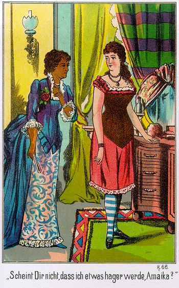 Waldröschen Illustration