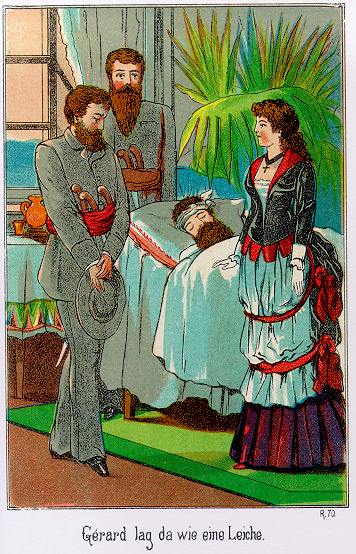 Waldröschen Illustration