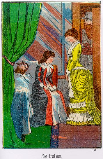 Waldröschen Illustration