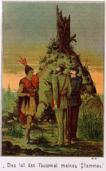 Waldröschen Illustration