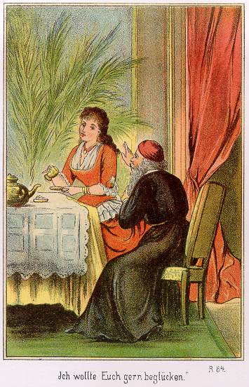 Waldröschen Illustration