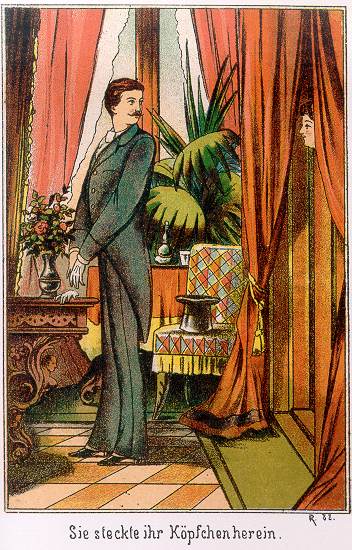 Waldröschen Illustration