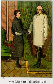 Herr Lieutenant, ich schätze Sie!